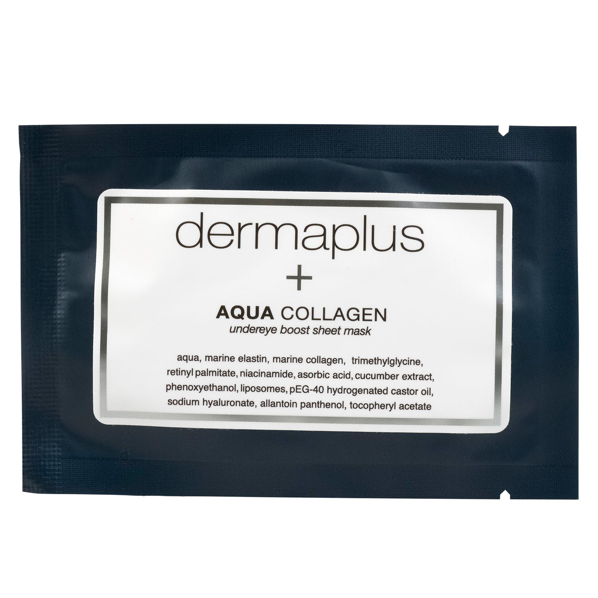 Aqua Collagen under eye Sheet Mask Dermaplus Skin + Body