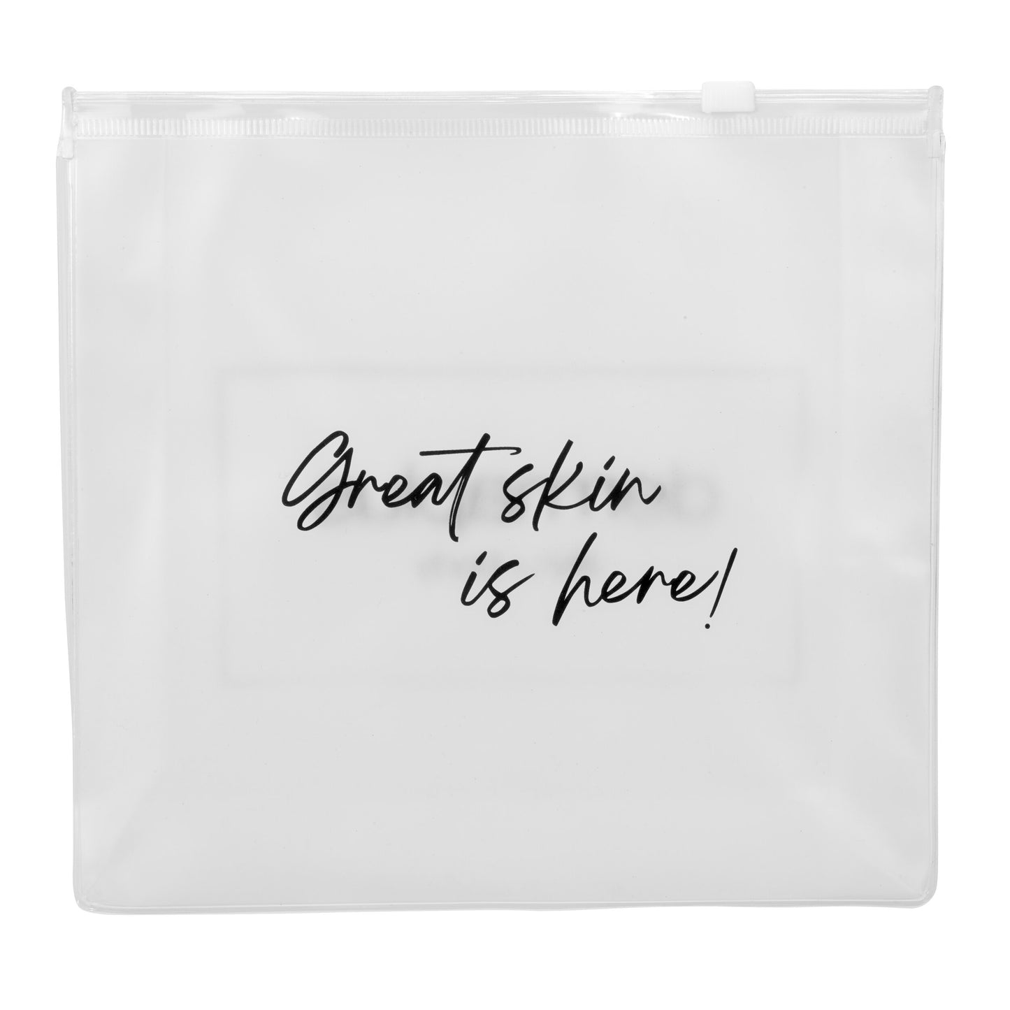 
                  
                    Skincare travel pouch
                  
                